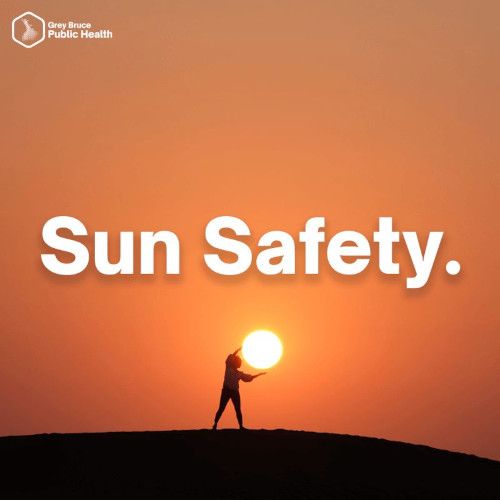 Sun safe tips from Public Health