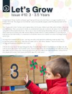 Let's Grow - 3 to 3.5 Years