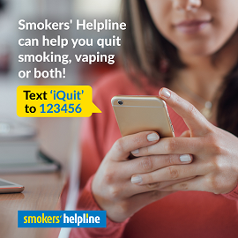 Smokers Helpline iQuit