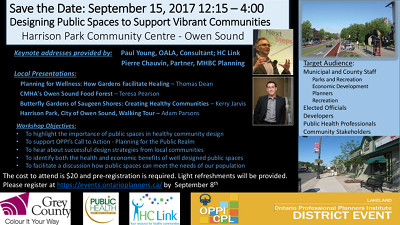 Designing Public Spaces conference Poster