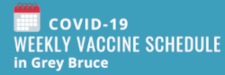 Weekly Vaccine Schedule